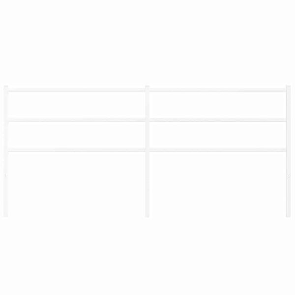 vidaXL rezerves galvgalis, balts, 193 cm