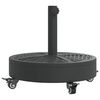 vidaXL saulessarga pamatne ar riteņiem, &Oslash;38 / 48 mm kātiem, 27 kg