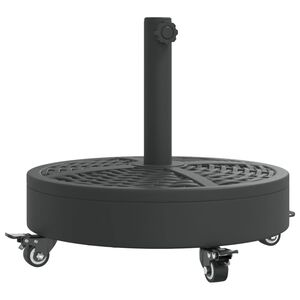 vidaXL saulessarga pamatne ar riteņiem, &Oslash;38 / 48 mm kātiem, 27 kg