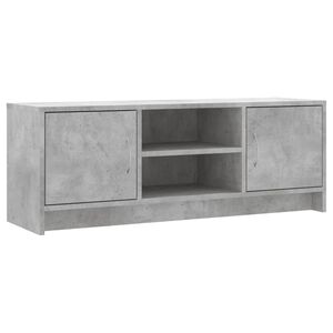 vidaXL TV skapītis, betona pelēks, 102x30x37,5 cm, inženierijas koks