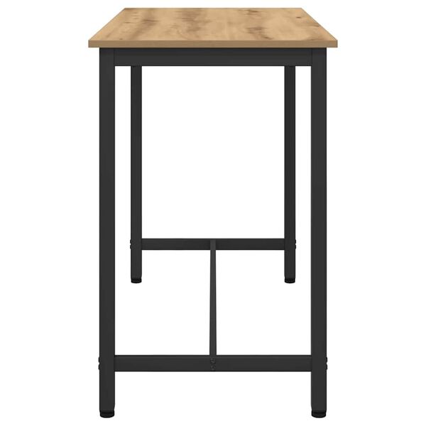 vidaXL galds Artisānā ozols 100 x 50 x 76,5 cm