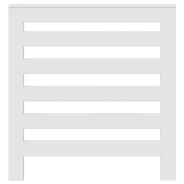 vidaXL radiatora pārsegs, balts, 78x20x82 cm, inženierijas koks