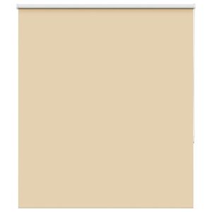 vidaXL Rullo žalūzija Blackout bē&scaron;a 135x130 cm Auduma platums 131,6cm