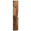 vidaXL vannas istabas skapis Old Wood 32x34x188,5 cm Engineered Wood