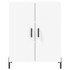 vidaXL augstais skapis, balts, 69,5x34x180 cm, inženierijas koks