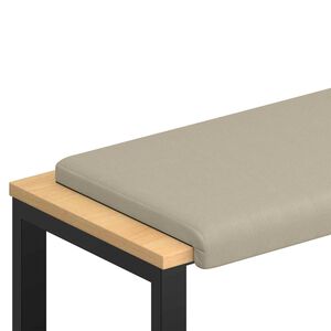 vidaXL Solspilvens Tekstūrēts samts Smil&scaron;u Dziļums 35 cm