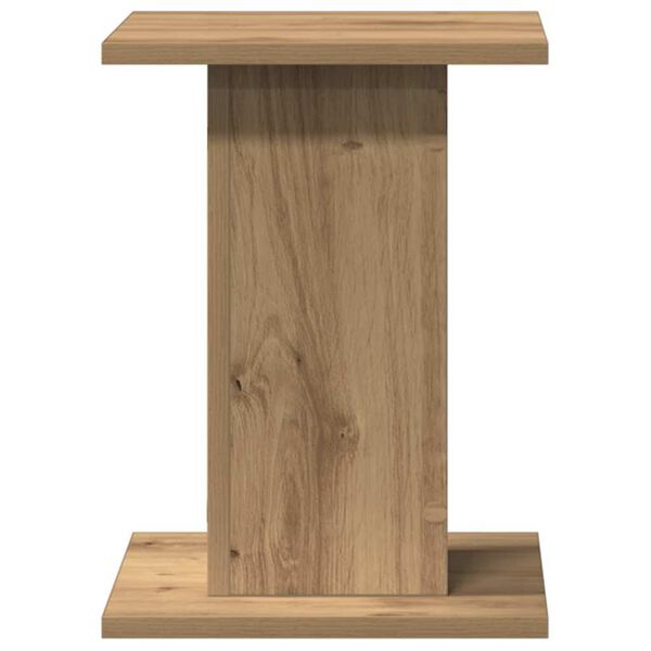 vidaXL skaļruņu statīvi, 2 gab., koka krāsa, 30x30x40 cm, koks