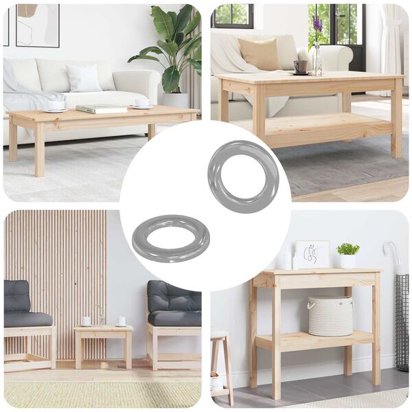 vidaXL Uzgriežņi 2 pcs Sudraba 10 x 10 x 0,8 mm Dzelzs