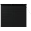vidaXL Venēcijas žalūzija Melns 125 x 130 cm 35 mm