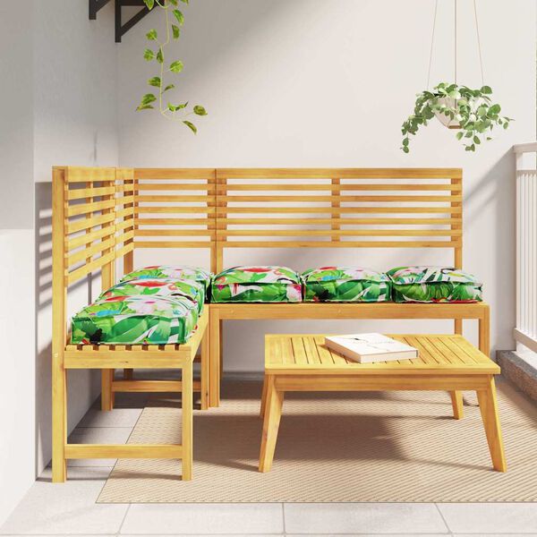 vidaXL Spilvens 6 pcs Daudzkrāsains 40 x 40 x 8 cm Oksforda audums