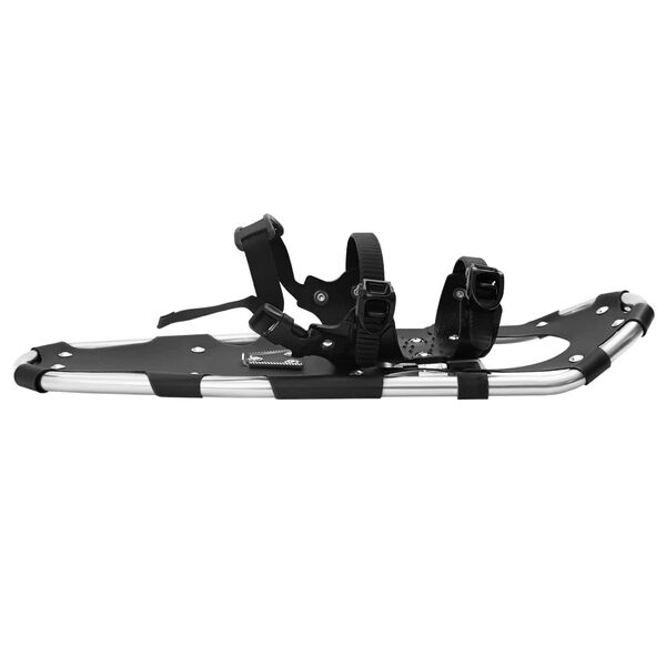 vidaXL 3 in 1 sniega kurpes Sudrabs un melns 25 collas