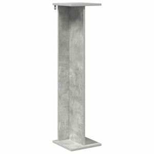 vidaXL Augu statīvs Betona pelēks 25 x 25,5 x 100,5 cm