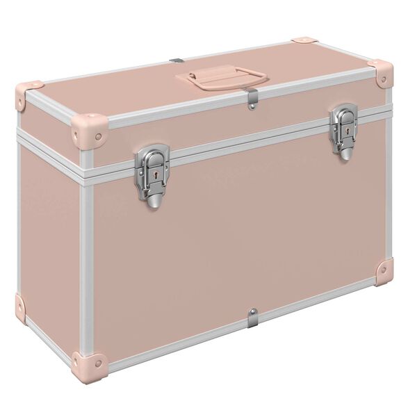 vidaXL Kabineta rokturi Rozā 85 x 45 mm Metāls