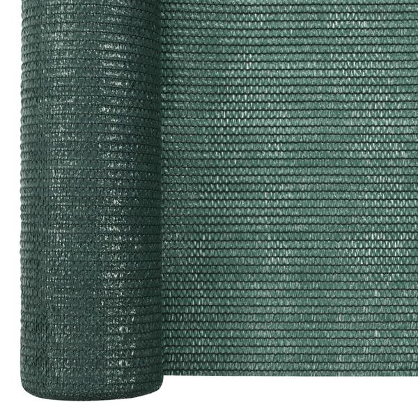 vidaXL norobežojo&scaron;ais tīkls, zaļ&scaron;, 1,8x25 m, HDPE, 75 g/m&sup2;