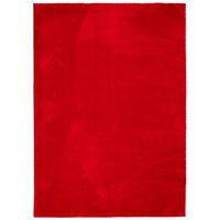 vidaXL paklājs HUARTE, īsa spalva, mīksts, mazgājams sarkans 200x280cm