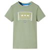 Bērnu T-krekls, gai&scaron;a haki, 140