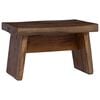 vidaXL Krēsls Dabiska 29 x 20 x 17 cm Mahagona koks