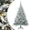 vidaXL Zaļa 150 cm PVC un PE