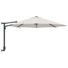 vidaXL Dārza parasols Smil&scaron;u 248 x 248 x 148 cm Poliesters un tērauds