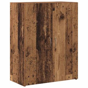 vidaXL Biroja skapis Vecs koks 70 x 32 x 77.5 cm Inženierijas koks