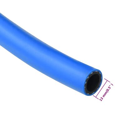 vidaXL gaisa šļūtene, zila, 0,7", 100 m, PVC