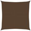 vidaXL saulessargs, 160 g/m², brūns, 7x7 m, HDPE
