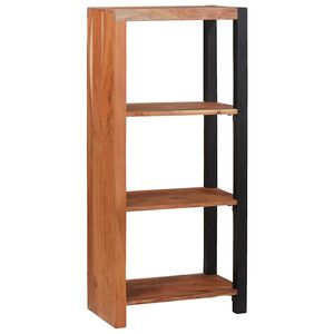 vidaXL Grāmatu plaukts Brūna 50 x 30 x 110 cm Cietā akācijas koks