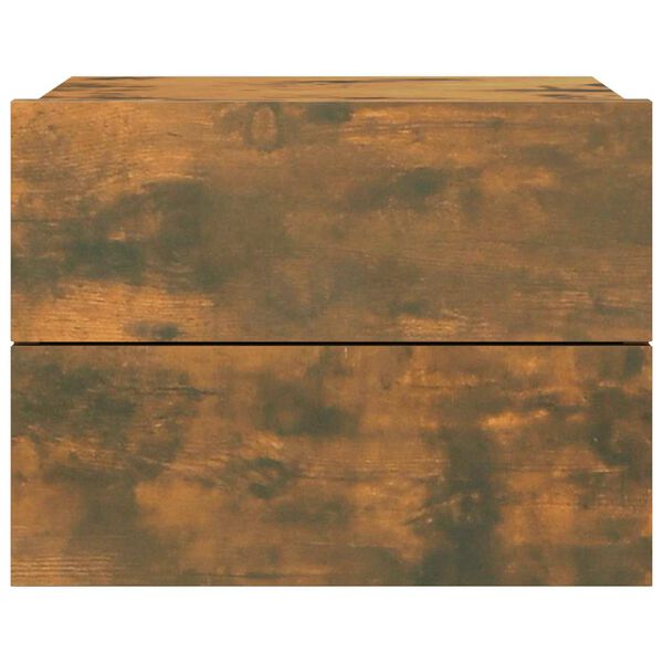 vidaXL naktsskapī&scaron;i, 2 gb., koka krāsa, 40x30x30 cm, inženierijas koks