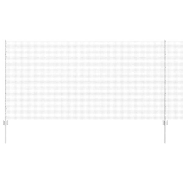 vidaXL Žogs ar stabu Sudraba 1,2 x 50 m Tērauds