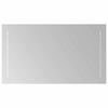 vidaXL LED vannas spogulis Caurspīdīgs 70 x 40 cm rūdīts stikls