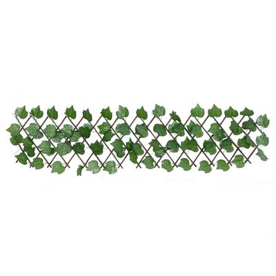 vidaXL mākslīgo vīnogulāju špalera, paplašināma, 5 gb., zaļa, 180x20cm