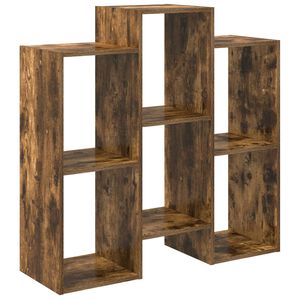 vidaXL Puse Dūmaka ozols 90 x 30 x 90 cm