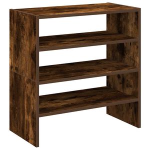 vidaXL apavu plaukti 2 gab sakraujami ozola krāsā 60x30x30,5 cm