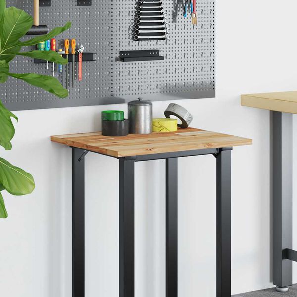 vidaXL rakstāmgalda virsma, 80x50x2 cm, eļļas apdare, akācijas koks