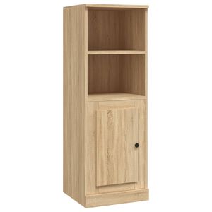 vidaXL augstais skapis, ozolkoka, 36x35,5x103,5 cm, inženierijas koks
