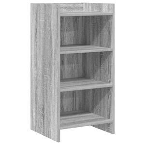vidaXL Puse Pelēks Sonoma 40 x 36 x 80 cm Inženierijas koks