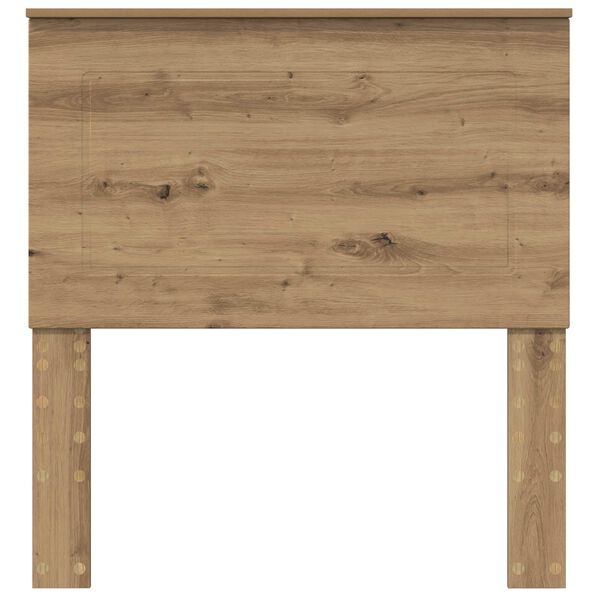 vidaXL Galvgalis Artisānā ozols 75 cm Inženierijas koks