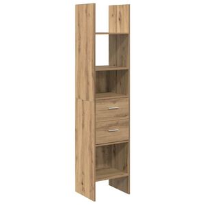 vidaXL Grāmatplaukts 2 līmeņi 40 x 35 x 180 cm Inženierijas koks