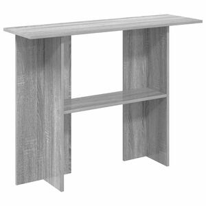 vidaXL Konsoles galds Pelēks Sonoma ozols 100 x 30 x 75 cm