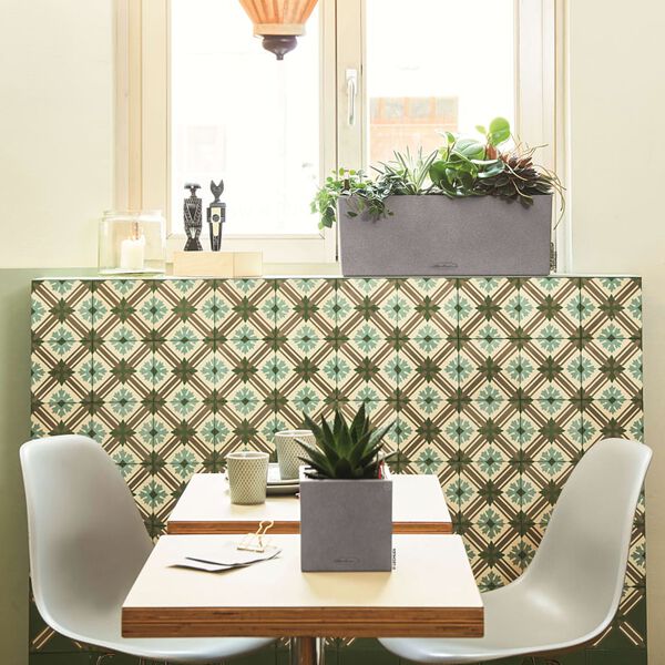 LECHUZA puķu kaste BALCONERA Stone 50 ALL-IN-ONE, pelēka