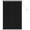 vidaXL Venēcijas žalūzija Melns 150 x 100 cm 25 mm PVC