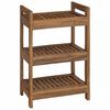 vidaXL Vannas istabas plaukts Dabiska 45 x 30 x 71 cm Ciets tek&scaron;a koks