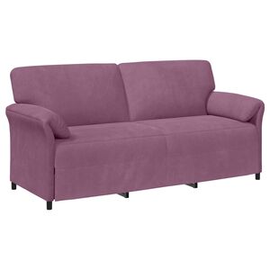 vidaXL 3-sēdeklis dīvāns Violeta 198 x 83 x 95 cm Samts