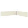 vidaXL izvelkama sānu markīze, krēmkrāsas, 170x1200 cm