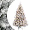 vidaXL Mākslīgā Ziemassvētku eglīte ar rotājumiem 180 cm 300 LED