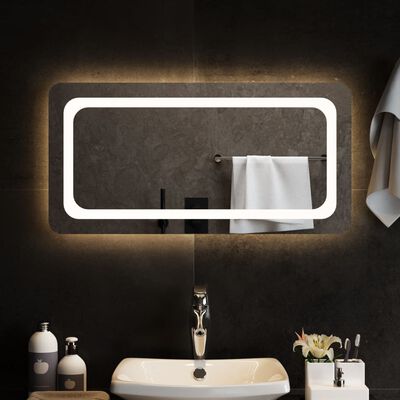 vidaXL vannasistabas spogulis ar LED, 80x40 cm