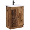 vidaXL Vannas istabas mēbeļu komplekts Vecs koks 78,5 x 37,5 x 81 cm
