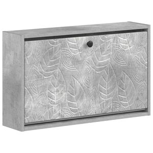 vidaXL Sienā piestiprināms apavu skapis DELFT 71 x 17 x 43 cm
