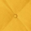 vidaXL Atpakaļ spilvens Gaiši dzeltena 80 x 50 cm Korduroja audums