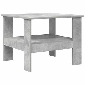 vidaXL Kafijas galdiņ&scaron; Betona pelēks 57 x 55 x 45 cm Inženierijas koks